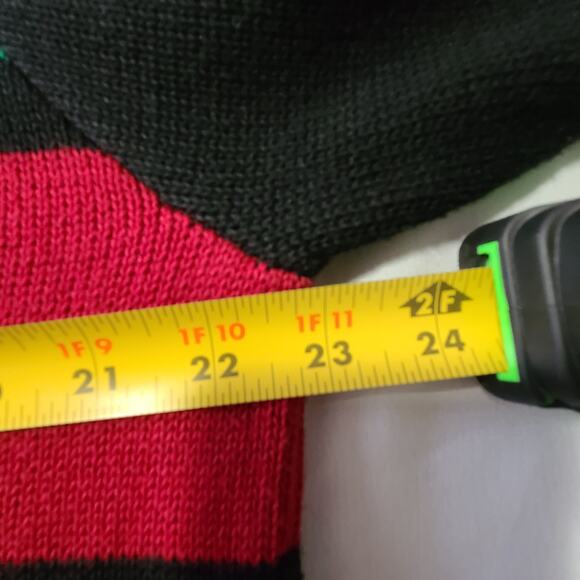 Womens Vintage Alfred Dunner Holiday Winter Embellished Cardigan XL - Picture 8 of 9